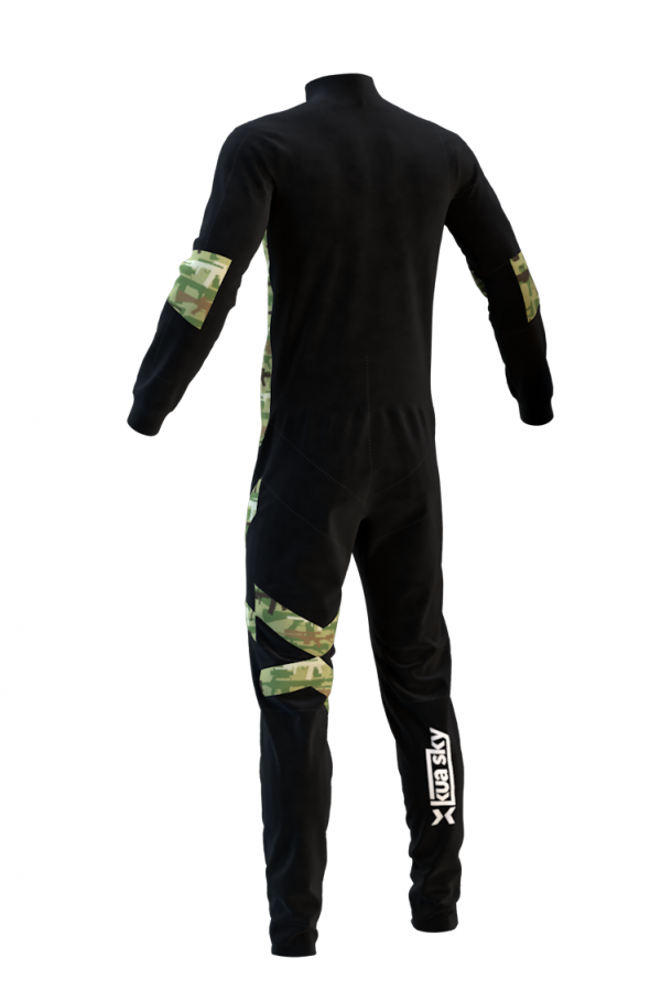 back of skydive jumpsuit - Ammo Camo